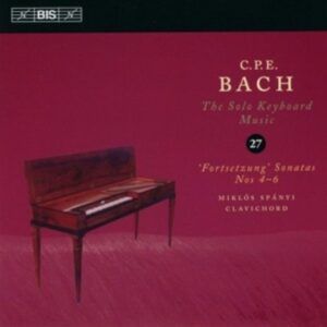 Bach CPE: The Solo Keyboard Musik 27 - Spänyi