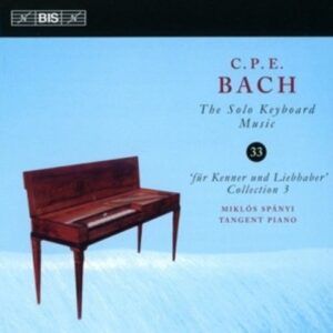 Bach: The Solo Keyboard Music Vol. 33 - Miklos Spanyi