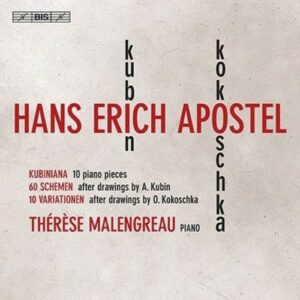 Hans-Erich Apostel: Piano Works - Therese Malengreau