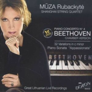 L. Beethoven: Pianoconcerto Nr 4 Chamber Version - Muza Rubackyte / Shangai String Quartet