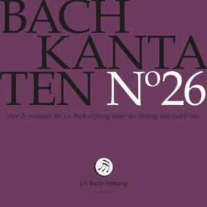 Bach: Kantaten No 26 - Rudolf Lutz