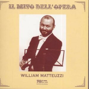 William Matteuzzi: Recital - William Matteuzzi