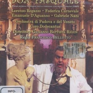 Gaetano Donizetti: Don Pasquale (Version Mezzosoprano) - Lorenzo Regazzo