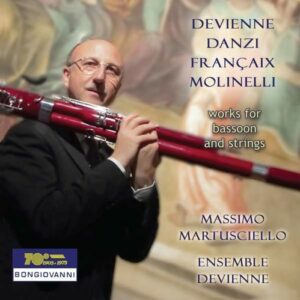 Devienne Danzi Francaix Molinell: Works For Bassoon And Strings
