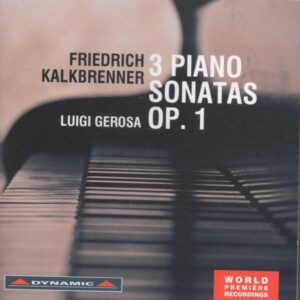 Kalkbrenner Friedrich: Three Piano Sonatas Op. 1