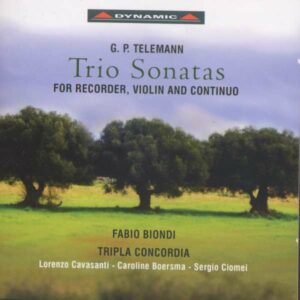 Telemann G. Ph.: Trio Sonatas For Recorder,  Violi