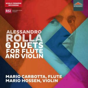 Alessandro Rolla: 6 Duets For Flute And Violin - Mario Carbotta