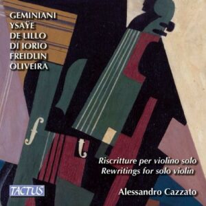 Riscritture Per Violino Solo - Alessandro Cazzato