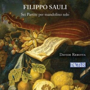 Filippa Saul: Sei Partite Per Mandolino Solo - Davide Rebuffa