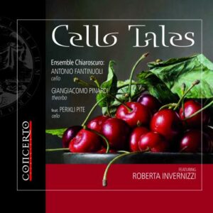 Cello Tales : Musique italienne pour violoncelle et théorbe. Invernizzi, Ensemble Chiaroscuro.