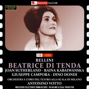 Bellini : Beatrice di Tenda. Sutherland, Kabaiwanska, Campora, Dondi, Votto.