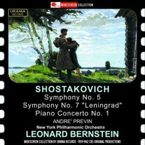 Leonard Bernstein dirige Chostakovitch : Symphonies n° 5 et 7.