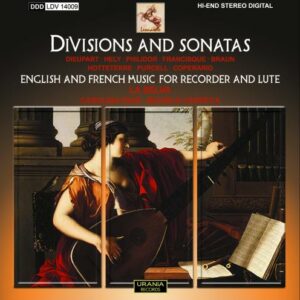 Divisions & Sonatas. Musique anglaise et française pour flûte à bec et luth. Pace, Carreca