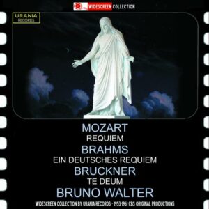 Bruno Walter dirige Mozart, Brahms et Bruckner.