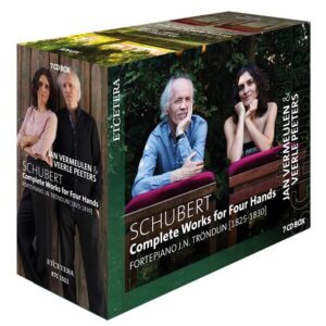 Schubert: Complete Works For 4 Hands Vol. 1-7 - Jan Vermeulen & Veerle Peeters
