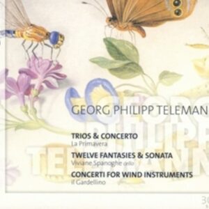 Georg Philip Telemann: Sonates / Trio & Concerto / 12 Fantasia - Viviane Spanoghe
