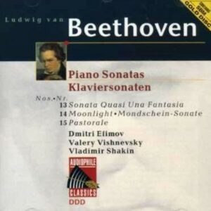 Beethoven: Piano Sonatas Nos.13-15 - Dmitri Efimov