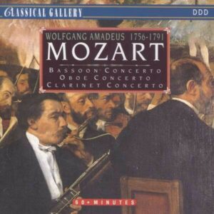 Mozart: Bassoon Concerto, Oboe Concerto, Clarinet Concerto - Kamil Sreter