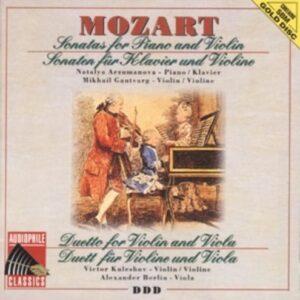 Mozart: Sonatas For Piano & Violin - Natalya Arzumanova