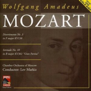 Mozart: Divertimento No.3 KV138, Serenade No.10 "Gran Partita" - Moscow Chamber Orchestra