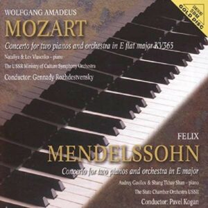 Mozart / Mendelssohn: Concertos For Two Pianos - Mozart / MendelssohnAudrey Gavilov