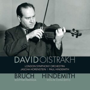 Bruch: Scottish Fantasia / Hindemith: Violin Concerto (Vinyl) - David Oistrakh