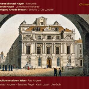 Haydn : Menuette, Sinfonia Concertante. Mozart : Symononie Jupiter. Concilium Musicum Wien.