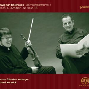 Beethoven : Les Sonates pour violon, vol. 1. Irnberger, Korstick.