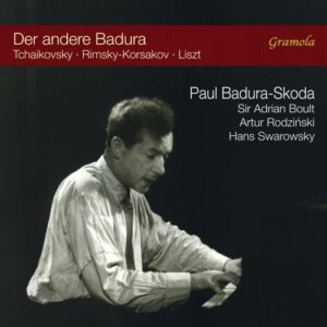 Tchaikovski, Rimski-Korsakov, Liszt : Œuvres pour piano. Badura-Skoda, Boult, Rodzinski, Swarowsky.