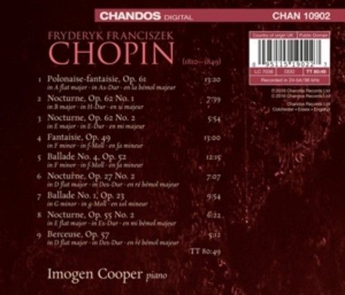 Imogen Cooper’s Chopin