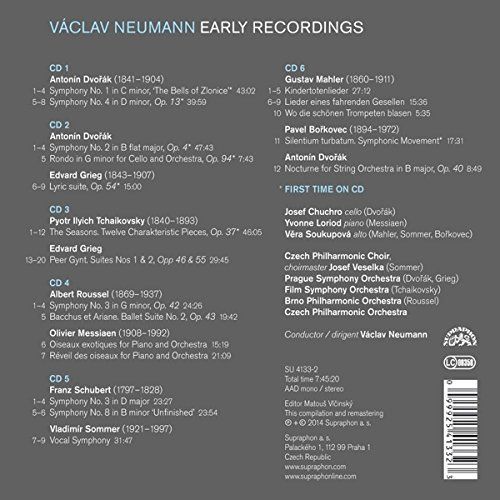Pavel Borkovec: Early Recordings 1953-1968 - Neumann
