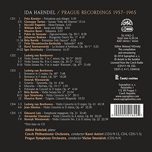 Henryk Wieniawski: Prague Recordings 1957-1965 - Haendel