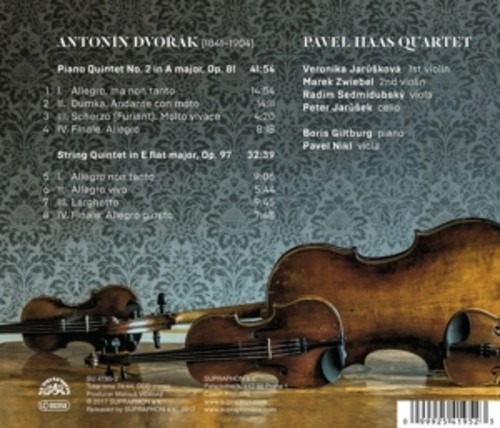 Dvorak: Quintets Op. 81 & 97 - Pavel Haas Quartet