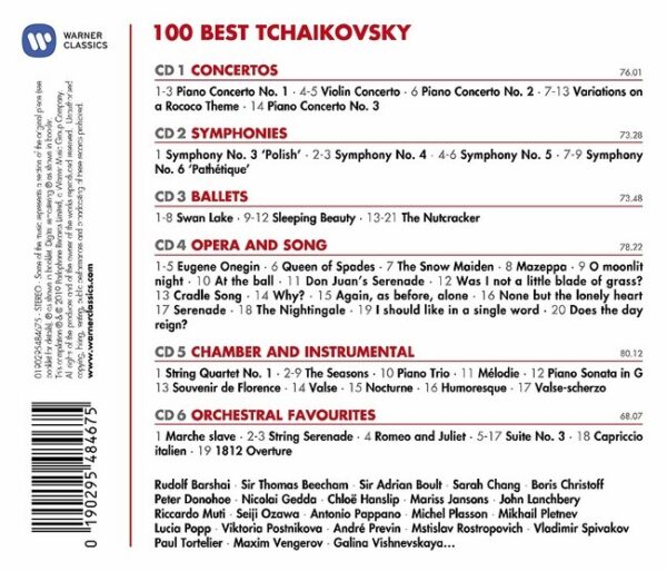 100 Best Tchaikovsky
