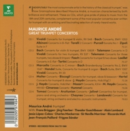 Great Trumpet Concertos - Maurice André