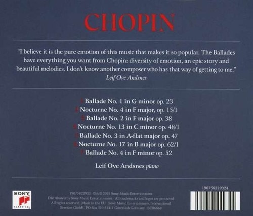 Chopin: Ballades - Leif Ove Andsnes