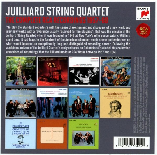 Complete RCA Recordings - Juilliard String Quartet