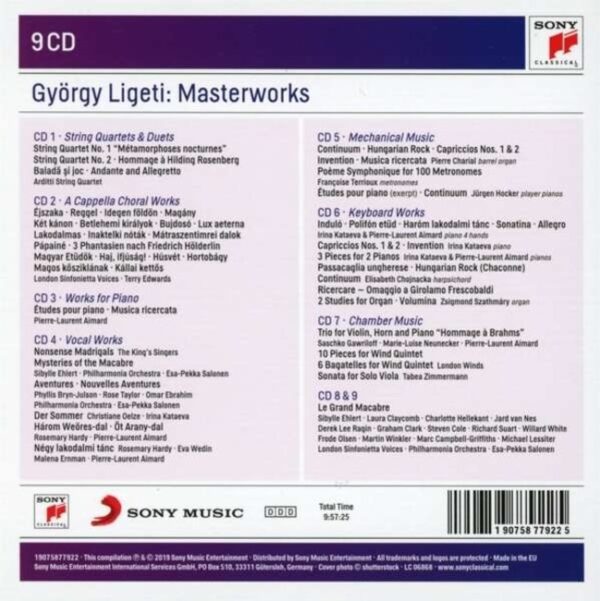 György Ligeti - Masterworks