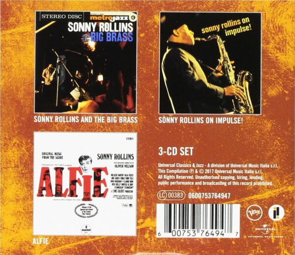 3 Essential Albums - Sonny Rollins