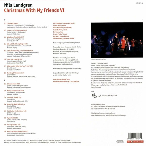 Christmas With My Friends VI (Vinyl) - Nils Landgren