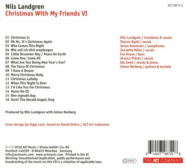 Christmas With My Friends VI - Nils Landgren