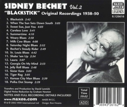 Blackstick: Studio Recordings 1938 - 1950 - Sidney Bechet