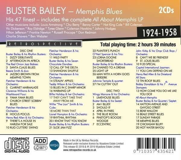 Memphis Blues - Buster Bailey