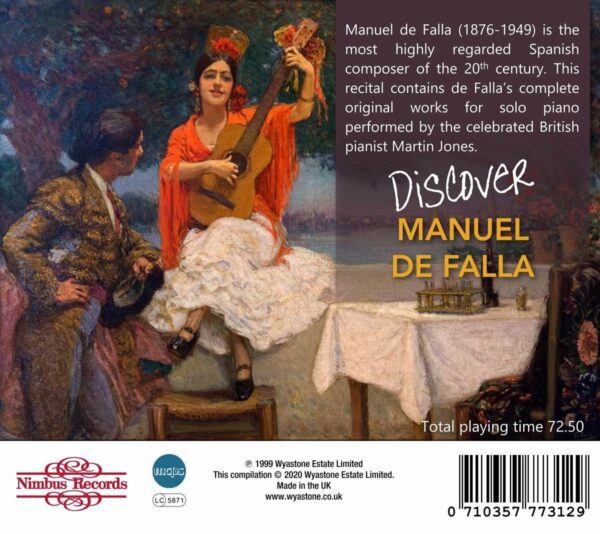 Manuel De Falla: Discover - Martin Jones