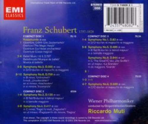 Schubert: The Complete Symphonies - Riccardo Muti / Wiener ...