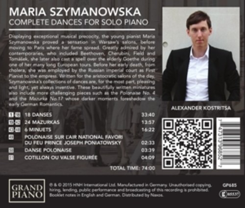 Szymanowska, Maria: Complete Dances For Solo Piano