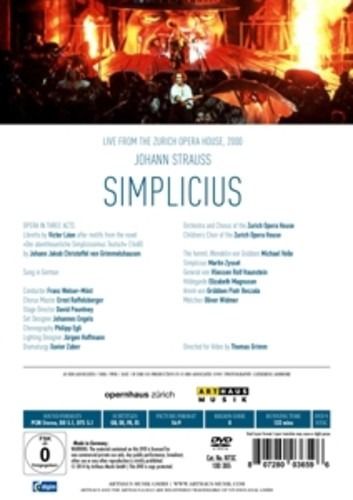 Johann Strauss: Simplicius, Zurich 2000 - Volle