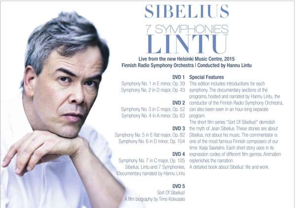 Sibelius: 7 Symphonies, Hannu Lintu - Finnish Radio Symphony / Lintu