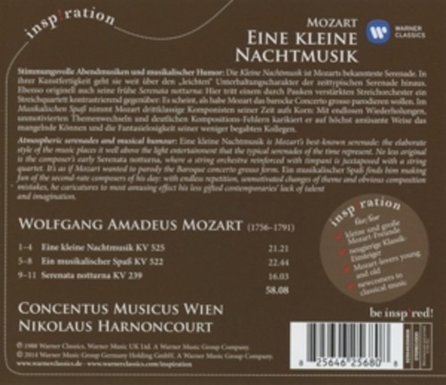 Mozart: Eine Kleine Nachtmusik - Harnoncourt