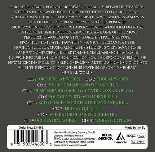 Harald Genzmer - Contemporary Composer - Margarita Höhenrieder